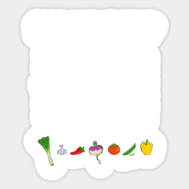 100% Vegan Chef Sticker by teeco